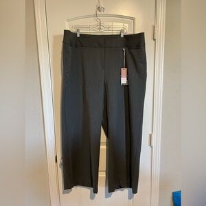 Lane Bryant The Allie Charcoal Women's Wide Leg Pants